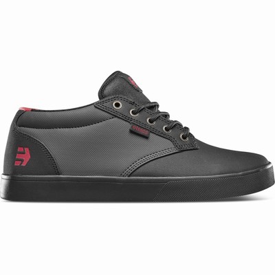 Tenis Etnies JAMESON MID CRANK MTB BRANDON SEMENUK Negros/Rojos/Grises Para Hombre MX718-NCF